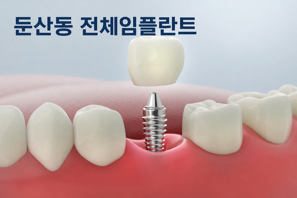 둔산동 전체임플란트 치아 상실 후 노년기 삶의 질과 구강 기능 정기검진 필요성