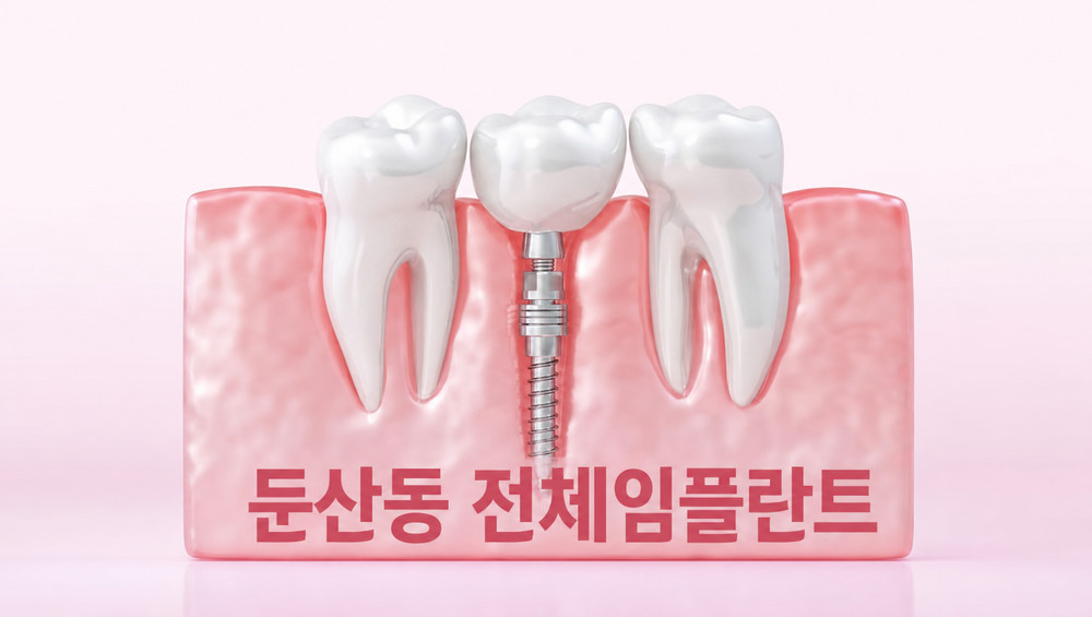 둔산동 전체임플란트 평일 내원 어려운 치아 상실 환자 주말치과 필수 확인