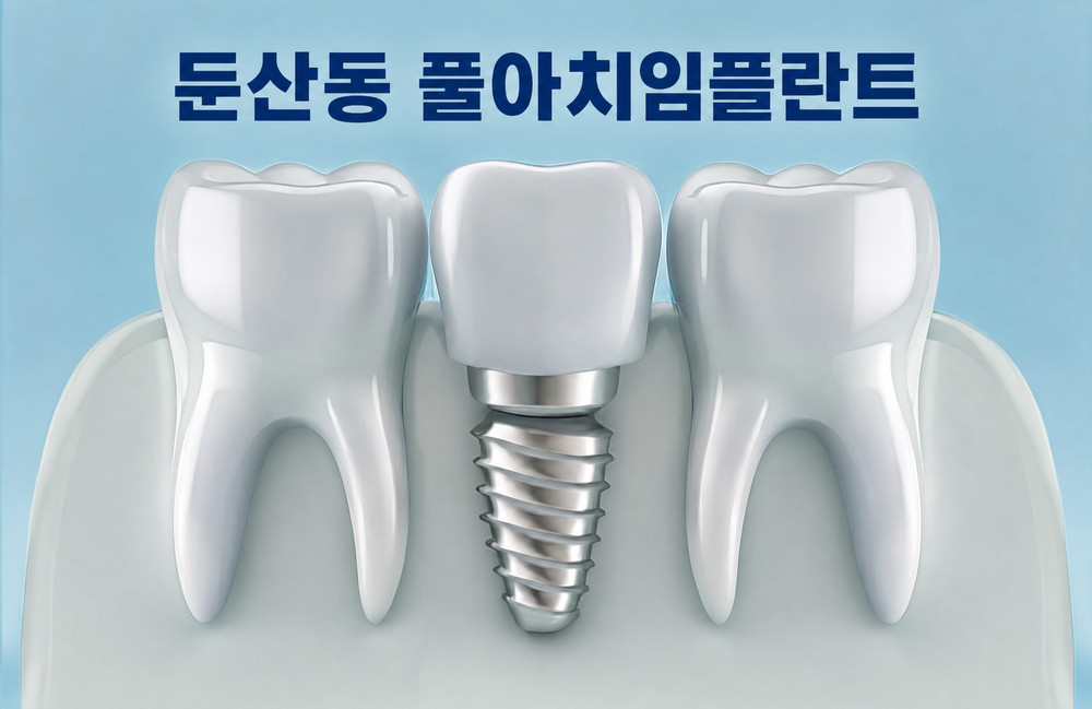 둔산동 풀아치임플란트 치아 상실 방치로 구강 상태 악화 전 확인할 주의사항
