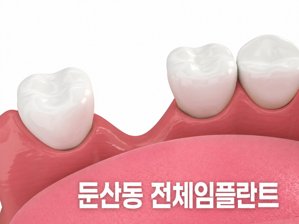둔산동 전체임플란트 치아 상실 방치 시 인접 치아 이동과 교합 불균형 주의사항